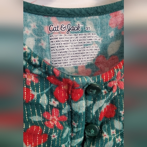 Cat & Jack Girls Dress size 5T - Picture 4 of 4